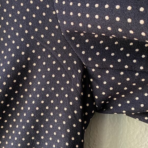 Scotch & Soda Maison Scotch SO CABANA Lightweight blazer, Black polka dot Size 2 - Picture 9 of 13